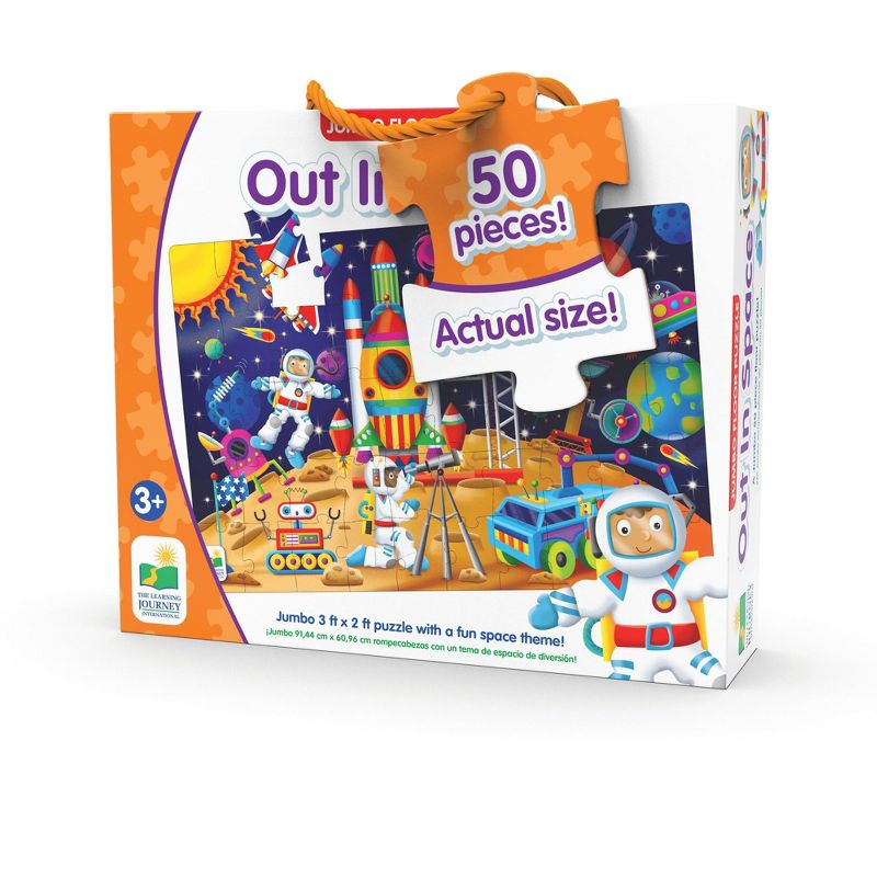 The Learning Journey Jumbo Floor Puzzles Out In Space (50 pieces), 4 of 6