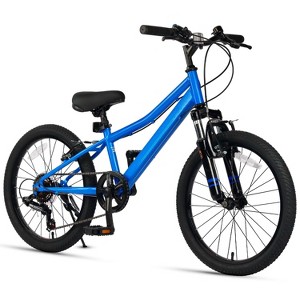 Itopfox Kids Mountain Bike for Boys and Girls with Suspension Fork, 6 Speeds Drivetrain, Multiple Colors, Easy to Assemble - 1 of 4