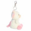 Aurora Mini Belle Strawberry Cow Palm Pals Adorable Clip-On White 4" - 3 of 4