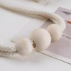 Tree City Natural Wood Beads Tiebacks set of 2(1 pairs) - 4 of 4