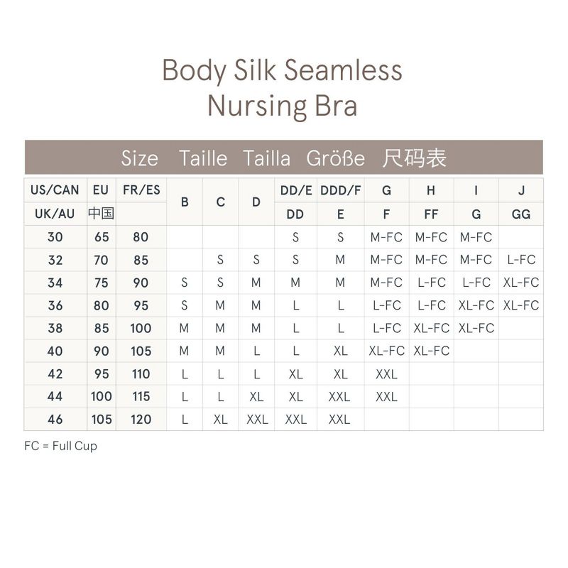 Bravado! Designs Women's Body Silk Seamless Nursing Bra - Cameo, 5 of 6