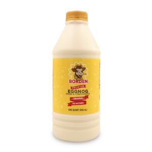 Prairie Farms Borden Premium Egg Nog - Quart/32fl oz - 1 of 4