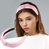 Unique Bargains Textured Cotton Knot Headband Soft Hairband for Women 1.3 Inch Wide 1Pcs - 2 of 4