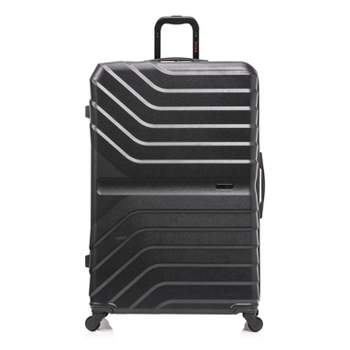 InUSA Aurum Lightweight Hardside Extra Large Spinner Luggage - Black