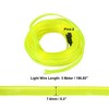 Unique Bargains Car Interior USB EL Wire String Strip Green Cold Light Set 5 Meter/16ft - 4 of 4