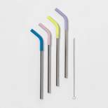 5pk Stainless Steel Straws - Embark™