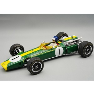 Lotus 43 #1 Jim Clark "Team Lotus" Winner F1 "US GP" (1966) w/Driver Figure Litd Ed to 100 pieces 1/18 Model Car by Tecnomodel - 1 of 3