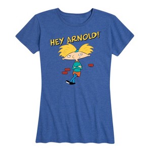 Women's - Hey Arnold! - Cool Arnold Short Sleeve Graphic T-Shirt - 1 of 4