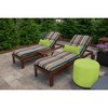 Casual Cushion Solid Sunbrella Fabric 1-Piece Indoor/Outdoor Lumbar Pillow, 22"W x 9"L - 2 of 4