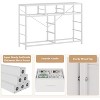 Whizmax 10-Drawer Multifunctional TV Stand & Dresser with Metal Frame | Space-Saving Bedroom Storage Organizer for Clothes & Media - 4 of 4