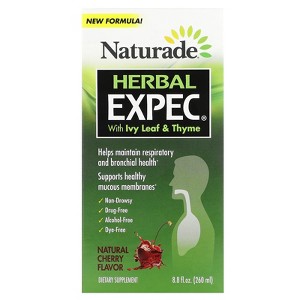 Naturade Herbal EXPEC With Ivy Leaf & Thyme, Natural Cherry, 8.8 fl oz (260 ml) - 1 of 4