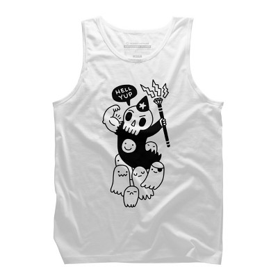 Men's Design By Humans Super Duper Necromancer By obinsun Tank Top