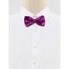 Allegra K Men's Pre-tied Solid Adjustable Classic Tuxedo Wedding Bow Ties - 2 of 4