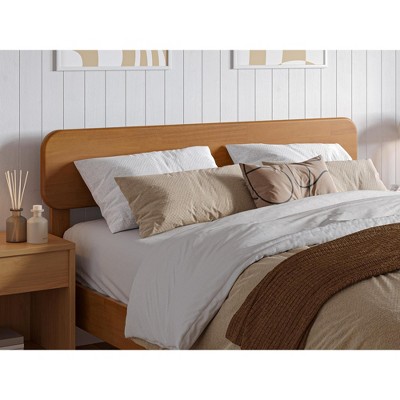 AFI Furnishings Florence Full Solid Wood Headboard in Light Toffee