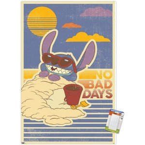 Trends International Disney Lilo and Stitch - No Bad Days Unframed Wall Poster Prints - 1 of 4