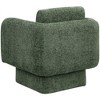 Meridian Furniture,Alessandra Chenille Fabric Swivel Accent Chair - 3 of 4