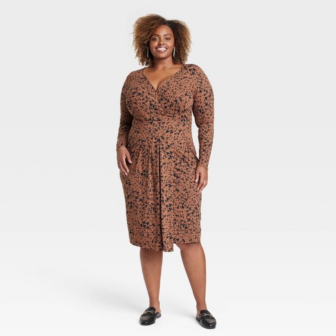 Target rust cheap dress