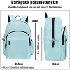15.6"Travel Backpack Carry on, Water Resistant School Backpacks for Teens, College Back Pack Bookbag for Boys Girls, Work Backpacks for Women - 2 of 4