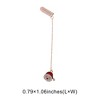 Unique Bargains Christmas Bookmark Metal Colorful 0.79"x1.06" 1 Pcs - 3 of 4