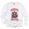 Simply Sage Market Waiting For Christmas Vintage Garment Dyed Long Sleeve - L - White - 2 of 4