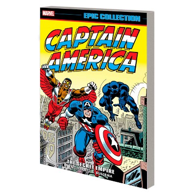 Captain America Epic Collection: The Secret Empire - by  Steve Englehart & Marvel Various (Paperback)