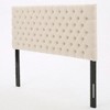 Upholstered Headboard Queen Size with Button-Tufted Diamond Stitching, Queen/Full Beds Headboard with Adjustable Height -Christopher Knight Home - 4 of 4