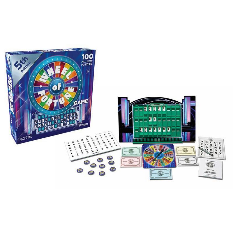 Pressman Wheel of Fortune 5th Edition Board Game, 2 of 8