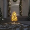 vidaXL Christmas Light Decoration with Spikes Meteor 80 LEDs 24.4" - 2 of 4