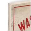 MLB Washington Nationals Baseball Wood Sign Panel - 4 of 4