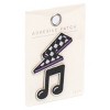 Checkered Lightning Bolt and Music Note Adhesive Patch - Horizon Group - 4 of 4