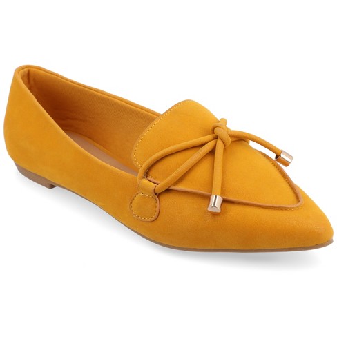 Journee Collection Womens Lucie Tru Comfort Foam Slip On Almond Toe Loafer  Flats : Target