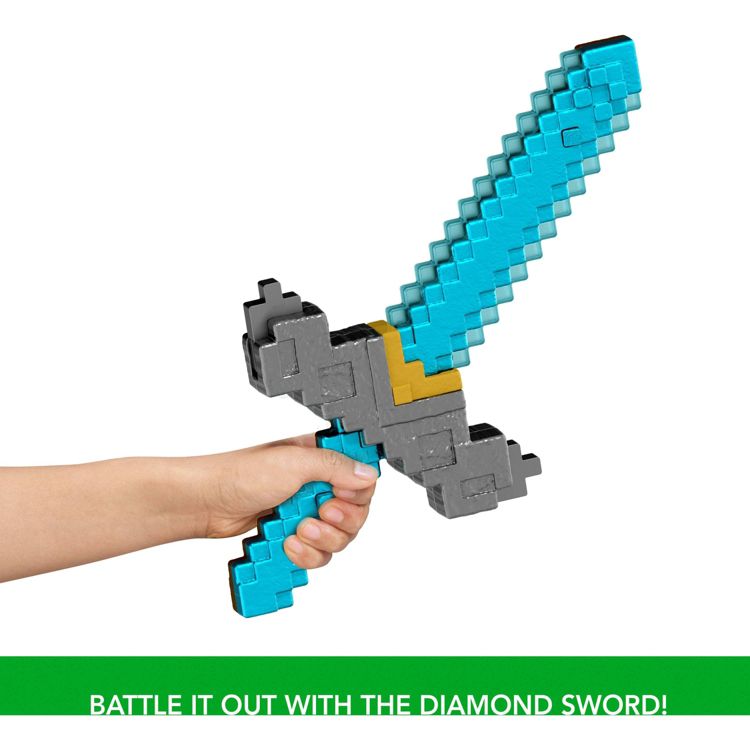 Minecraft Click and Switch Sword and Pickaxe Role-Play 2-in-1 Toy Inspired by the Movie, 5 of 5