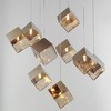 ET2 Lighting Ice Cube 9 - Light Pendant in  French Gold - 3 of 3