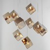 ET2 Lighting Ice Cube 9 - Light Pendant in  French Gold - image 3 of 3