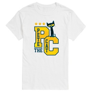 Men's - Pete the Cat - Collegiate Short Sleeve Graphic T-Shirt - 1 of 4