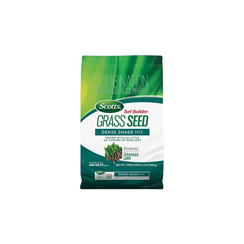 Scotts Turf Builder Mixed Dense Shade Fertilizer/Seed/Soil Improver 2.4 lb, 1 of 2