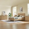 GDFStudio Opaline Farmhouse Queen Size Wooden Bed with Headboard - 3 of 4