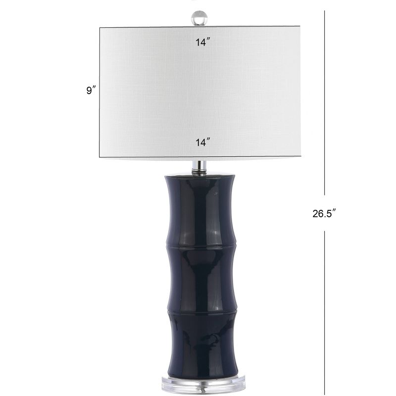 26.5" Ceramic Tiki Table Lamp (Includes Energy Efficient Light Bulb) - JONATHAN Y, 5 of 7