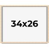 PosterPalooza | Classic Modern Yellow Picture Frame - UV Acrylic, Backing Board, Hanging Hardware Included - 2 of 4