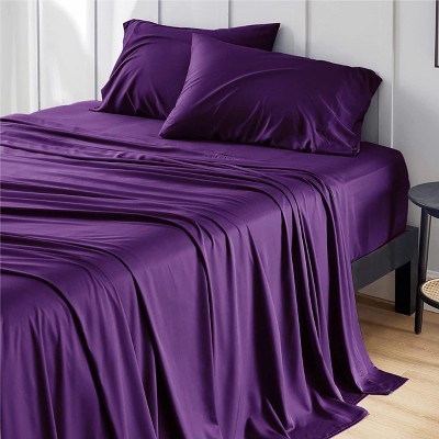 Bedsure | Rayon Derived from Bamboo Sheet Set Stay Cool & Comfy
