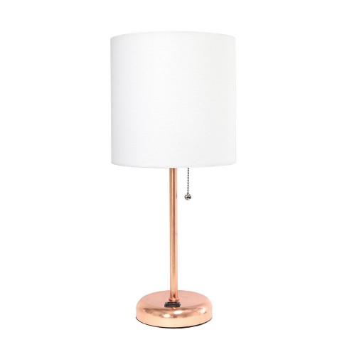 Rose gold reading store lamp