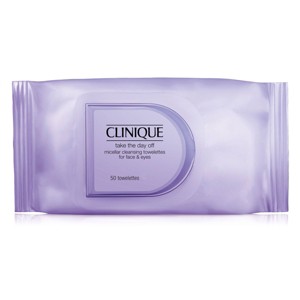 Clinique Take The Day Off Micellar Cleansing Makeup Remover Towelettes - 50ct - Ulta Beauty - 1 of 4
