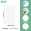 Unique Bargains Aluminum Reflective UV Protected White Blank Metal Signs 2 Pcs - 2 of 4