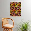 Doodle By Meg Groovy Flowers In Navy Poster - Society6 - 2 of 3