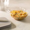Posh Setting 24 oz PET Salad Bowls With Lids - 18 Count - 2 of 3