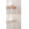 Home Mart Goods Clear Transparent Stone Pebble PEVA Shower Curtain Liner Waterproof - 3 of 3