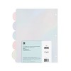 U Brands 5 Tab Poly Dividers Lucent Dreams - 4 of 4