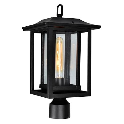 CWI Lighting Winfield 1 Light Black Outdoor Lantern Head