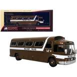 1966 GM PD4107 "Buffalo" Coach Bus U.S. Army Military Police Destination: "Fort Dix" 1/87 Diecast Model by Iconic Replicas