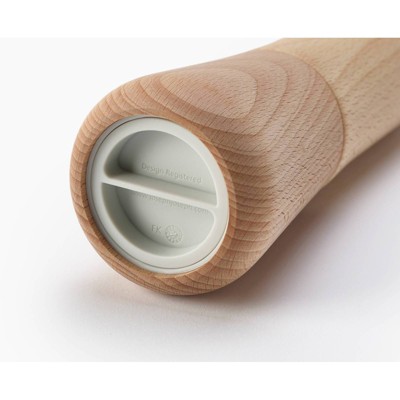Joseph Joseph Milltop Beech Wood No-Spill Salt Mill: Kitchen Utensil Set, Natural Wood, Adult Kitchen Tools — фото 5